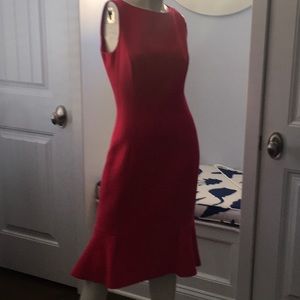 Michael Kors Azalea Dress with Angora Jacket